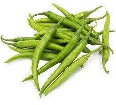 Green chilli rs 70 1kg